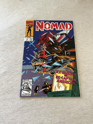 Nomad #3 - Ex-Bucky Vs Ex-Captain America! - Comic