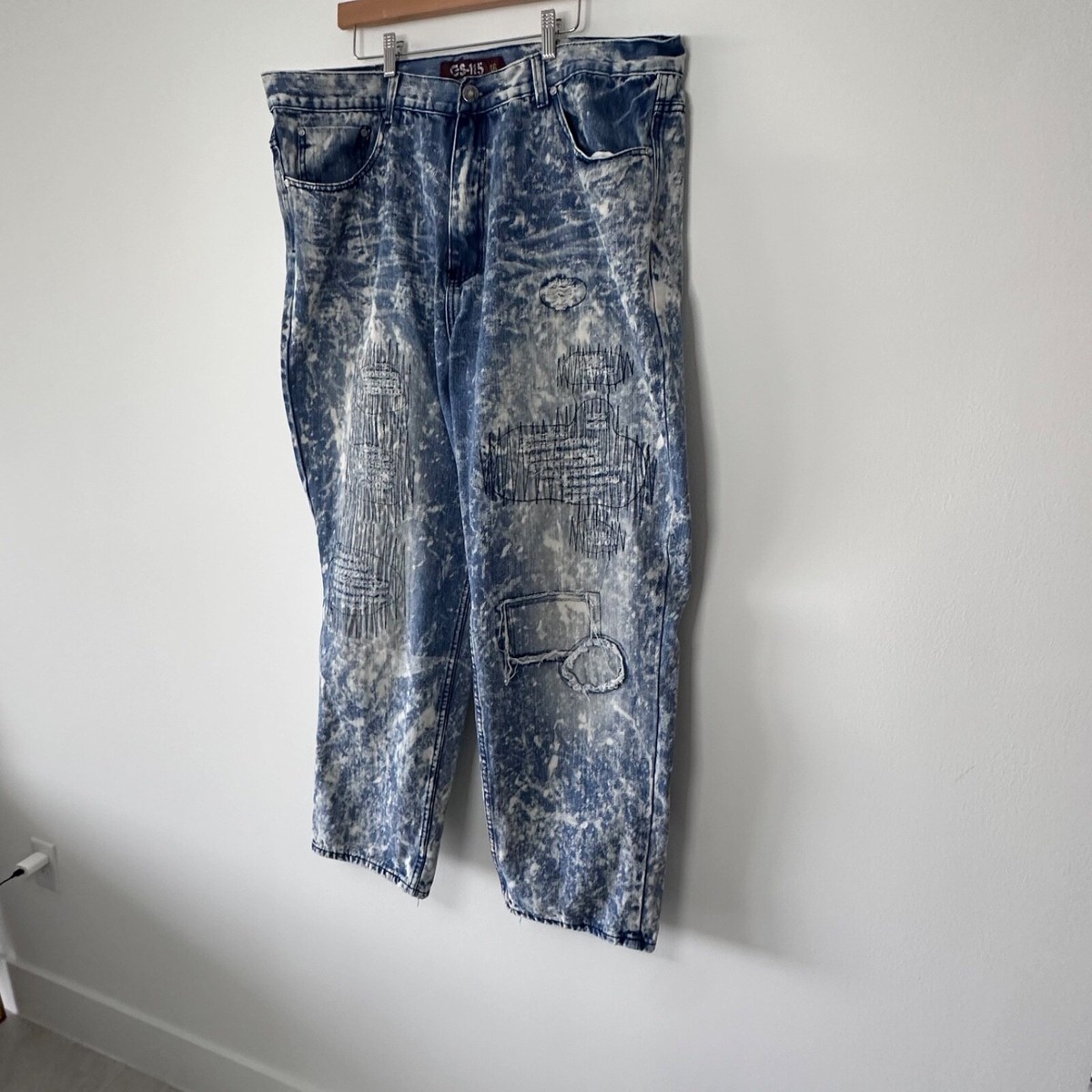 パンツ ITCB JEANS MOTO MISSION Old Baggy Jeans MISSION DISTRICT | 「この太さ、この縫製、この空気感。全部