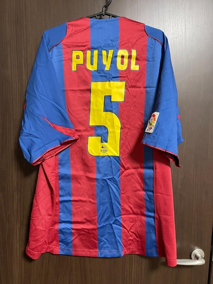 NIKE FCバルセロナ 2005-2006 ホーム ユニフォーム FCバルセロナホームユニフォーム2005/06UEFAチャンピオンズ