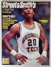 1990 Street & Smith's College/Prep Basketball ~ Tom Hammonds Georgia Tech