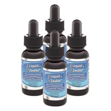 4 Extra Strength Liquified Zeolite Liquid Natural Detox for a PURE Mind and Body