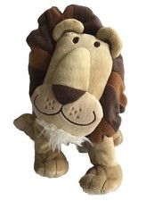 HTF 2007 COMMONWEALTH Plush LION Brown Mane Stuffed Animal 12  
