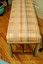 vintage arts crafts wooden bench