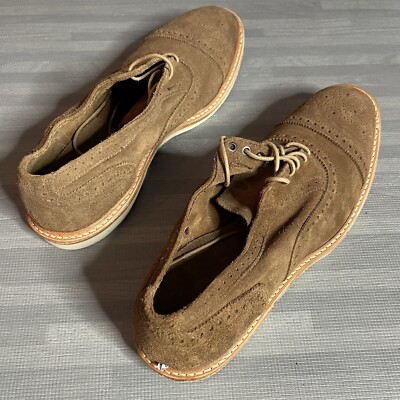 Allen Edmonds Strandmok 2.0 Size 11 D Brown Suede Oxford  display picture 3