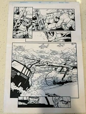 Deadpool #39 (2011) Pg. 11 Original Comic Art - Bong Dazo, Jose Pimentel Inks