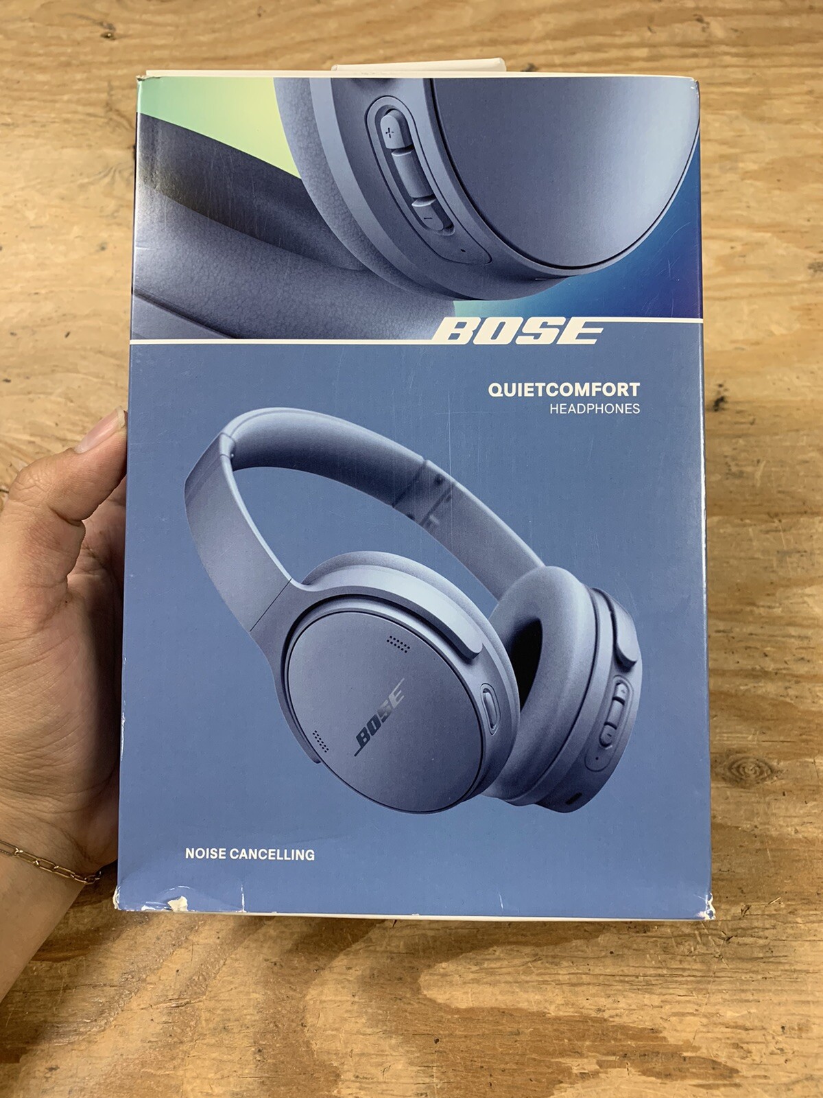 Bose QuietComfort Wireless Noise Cancelling Over-the-ear Headphones - Blue Dusk-image