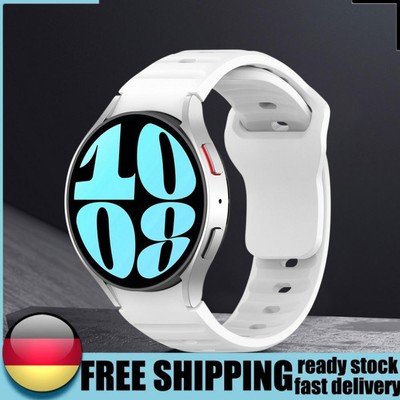 Soft Silicone Band Silicone Strap for Samsung Galaxy Watch 6/5/4/Classic/5 Pro