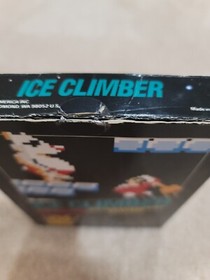 Ice Climber Nintendo NES Gloss Sticker Seal hang tab Rare Complete in Box CIB