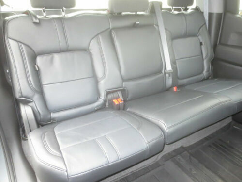 Clazzio Synthetic Leather Seat Covers For 2015-2018 Ford F150 Super Crew Cab - Front & Rear