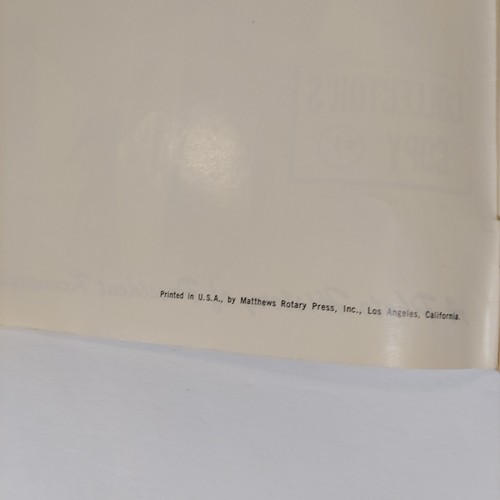 Vintage FOUR DARK DAYS IN HISTORY (COLLECTOR'S COPY) 1963 JFK Assassination - Imagen 7 de 19