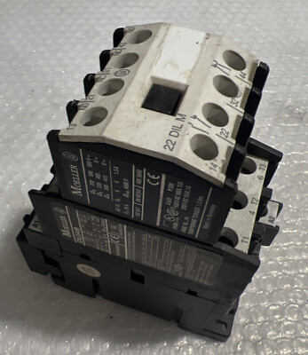  Moeller DIL0AM Contactor+22DILM+ RC B DIL48, Used, Free Ship 