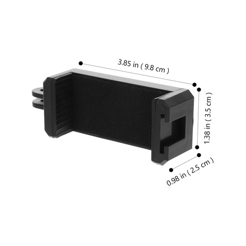 Phone Tripod Mount Adjustable Tripod Phone Holder Attachment Phone Clamp - 第 12/12 張圖片