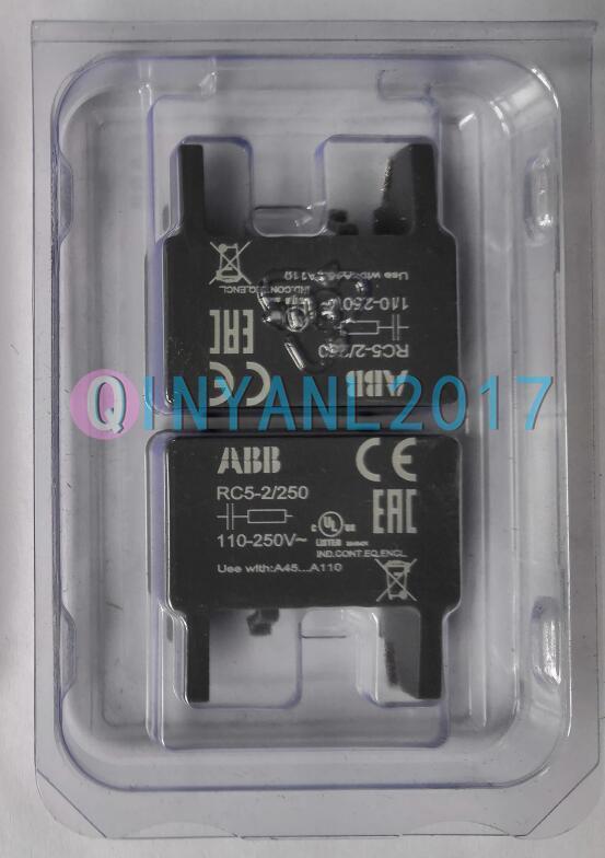 2PCS New ABB RC5-2/250 RC52250 110-250VAC Contactor Accessories