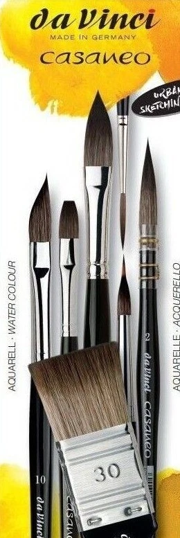 da Vinci Künstlerpinsel Aquarellpinsel Casaneo Serie 5598 / 5898 / 498 NEU - Bild 1 von 4