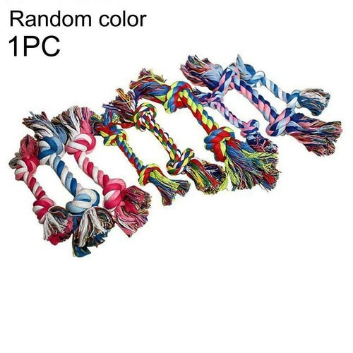 Small Dog Rope Chew Toys Kit Tough Strong Knot Pet Toy. Cotton Puppy зд HOT