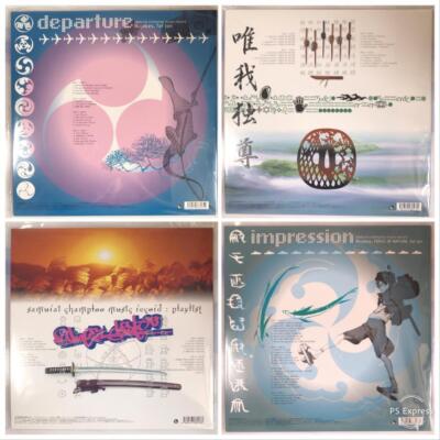 Samurai Champloo Music 4LP FULL Set Nujabes Departure masta