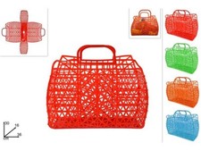 BORSA PLASTICA RICHIUDIBILE MULTIUSO MARE PISCINA GIOCATTOLI PZ.1 COLORE ASSORT.