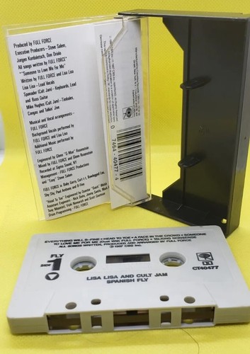 Lisa Lisa And Cult Jam Spanish Fly Cassette Tape Electronic Freestyle 1987 - Picture 3 of 3
