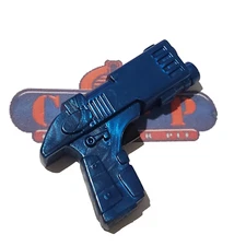 Max Steel N-Tek Agent Metallic Blue Pistol Part Weapon Mattel 2001