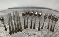 Oneida LTD Summer Mist Autumn Glow Stainless Deluxe 15 Pc Forks, Knives, Spoons