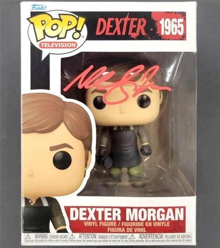Michael C. Hall signed Dexter Morgan Funko Pop! 1965 autograph ~ Beckett BAS