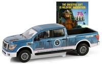 Greenlight, Nissan Titan Xd PRO-4X 2019 Blau Aus Der Smokey Bear-Serie In Bli...