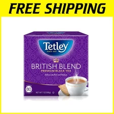 British Blend  Black Tea, 80 Teabags (Pack of 12)