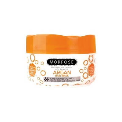 Morfose Argan Haarmaske 500ml   Haarpflege mit Arganöl   Für gefärbtes & ges