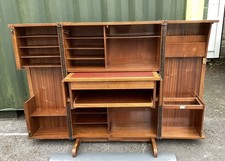 Retro Mid Century 1960s ‘Home Office’ Hidden Desk made in London by Newcraft Ltd