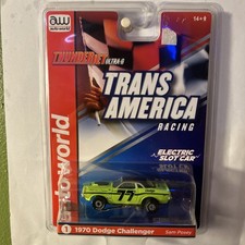 Auto world Thunderjet Ultra G Trans America Racing 1970 Dodge Challenger