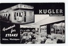 Niles Michigan MI Vintage Postcard Kugler Restaurant - Famous For Steaks — photo 1