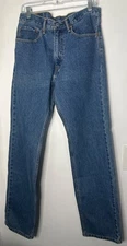 Levis  505 Men’s Jeans 34x34 Regular Fit Straight Leg Blue Denim Classic