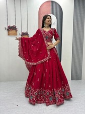 Heavy Indian Lengha Wedding ethnic Party Wear Pakistani Lehenga Choli Designer