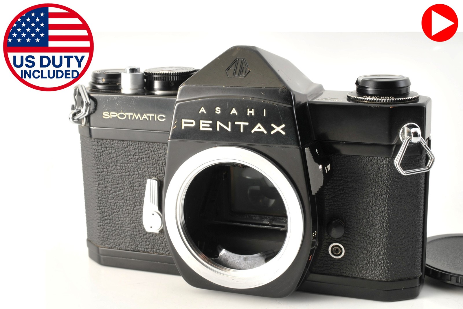 Pentax Spotmatic vintage camera equipment - eBay listing photo 2