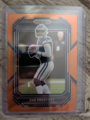 2022 Panini Prizm - Dak Prescott #76 Orange Prizm /249