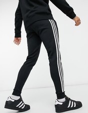 adidas Originals Men's Adicolor 3-Stripes Joggers Black