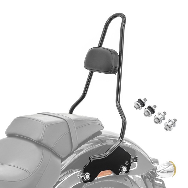 Sissybar FüR Harley Softail Low Rider / S 18-26 Craftride XL Docking Kit Schwarz-image