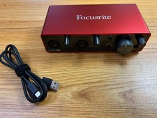 Focusrite Scarlett 2i2 3rd Gen 2-in 2-out USB Music Audio Recording Interface