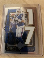 2024 Panini Select - Select Numbers Josh Allen #10