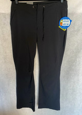 COLUMBIA Size 10 Black Anytime Outdoor Bootcut UPF50 Active Fit Pants 75