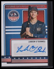 2023 Panini Stars & Stripes #NTDP-LD Landon O'Donnell National Team Signatures