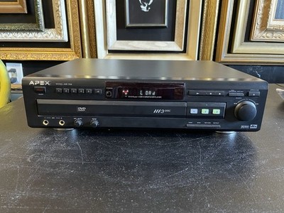 Apex AD-703 3-Disc DVD Super CD VCD MP3 Player Works Unit Only
