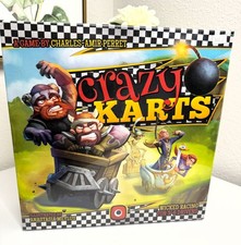 Crazy Karts Board Game by Charles Amir Perret   Wicked Racing for 3-8 Players