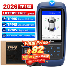 XTOOL TP150 TPMS Universal Tire Sensor Diagno...