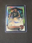 2025-26 Topps Bowman Chrome 1st Bowman JT Toppin Auto Refractor /499 Texas Tech