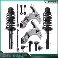 For Volkswagen Beetle Jetta Golf Front Quick Struts Control Arm Tie Rod Sway Bar