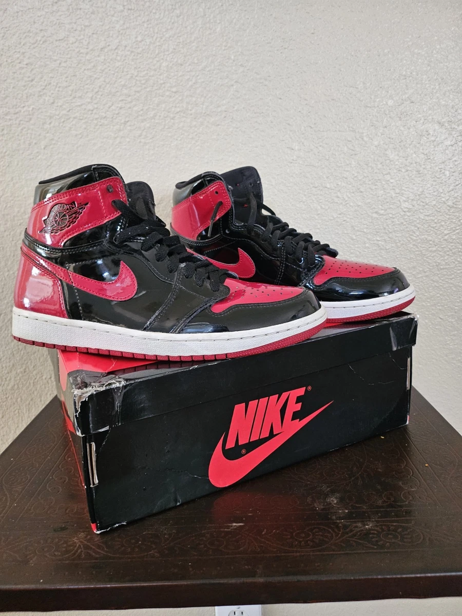 Jordan 1 Retro High Black Patent for Sale - Authenticity
