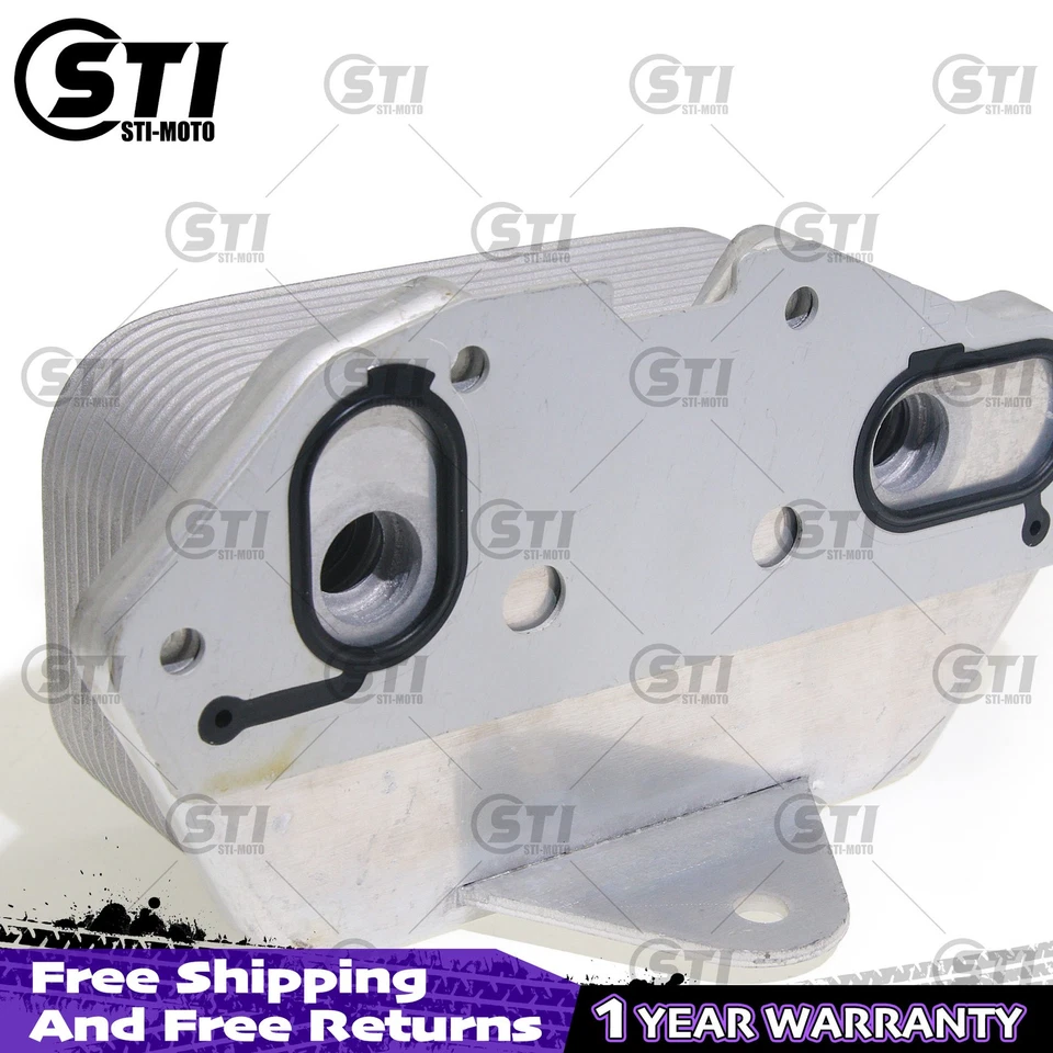 MAHLE Engine Oil Cooler with 06E117021G For Audi A5 A6 Q5 A4 A7 A8 Q7 S4 S5 - Image 4 of 4