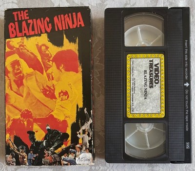 The Blazing Ninja (VHS, 1987) Philip Cheung, Sony Tanaka OOP Kung-Fu