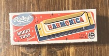 Honky Tonk Harmonica with Case Ridley's House of Novelties New In Box